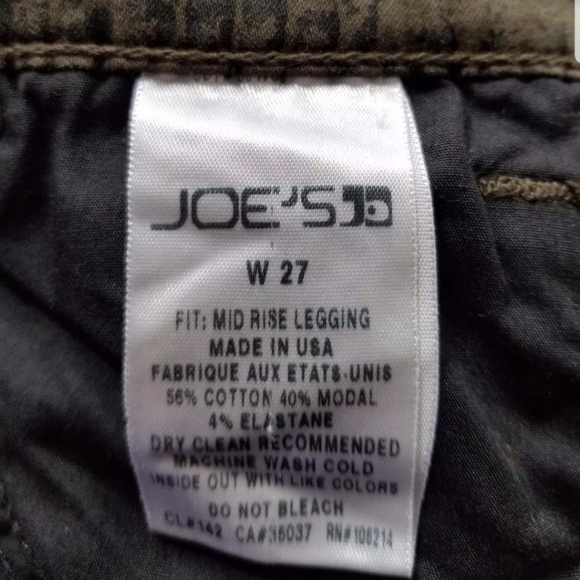 Joe's Jeans Sz 27×33 Mid Rise Jeggings Animal Print - Picture 5 of 7